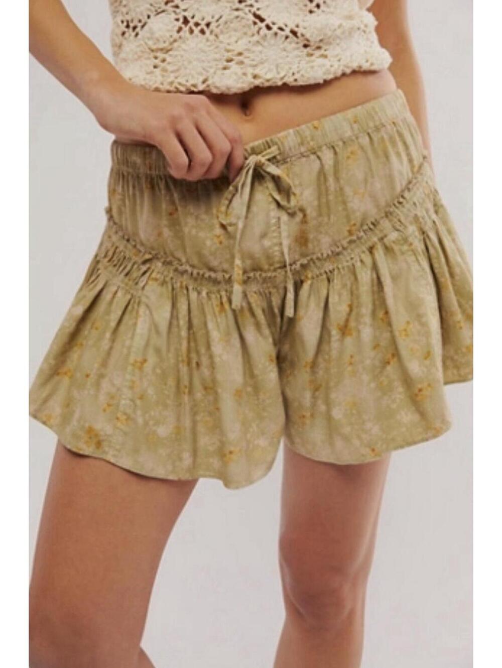 Free People Calista Printed Shorts Women’s Size XS 2”